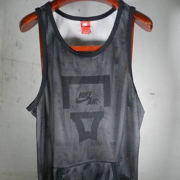 Nike Shirts Nike Air Mesh Black And White Tank Top Shirt Mens
